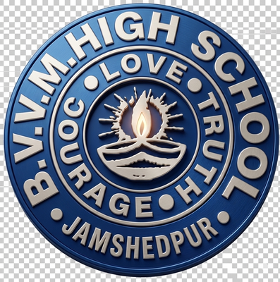 B.V.V.M. High School logo