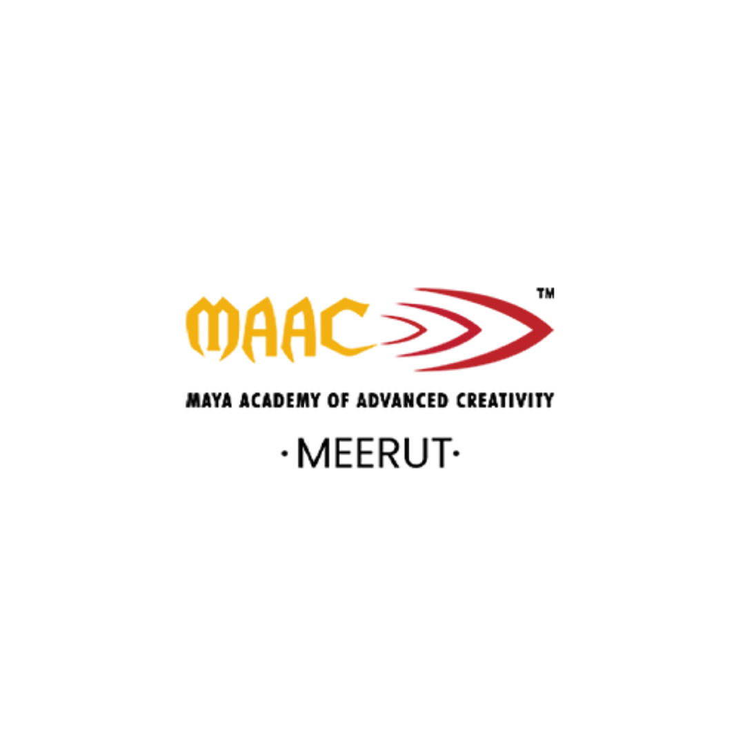 MAAC Animation Meerut logo