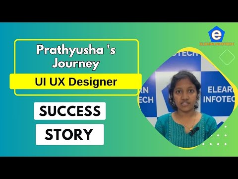 Student placement success story at Elearn Infotech — alumnus of ELearn Infotech,Madhapur
