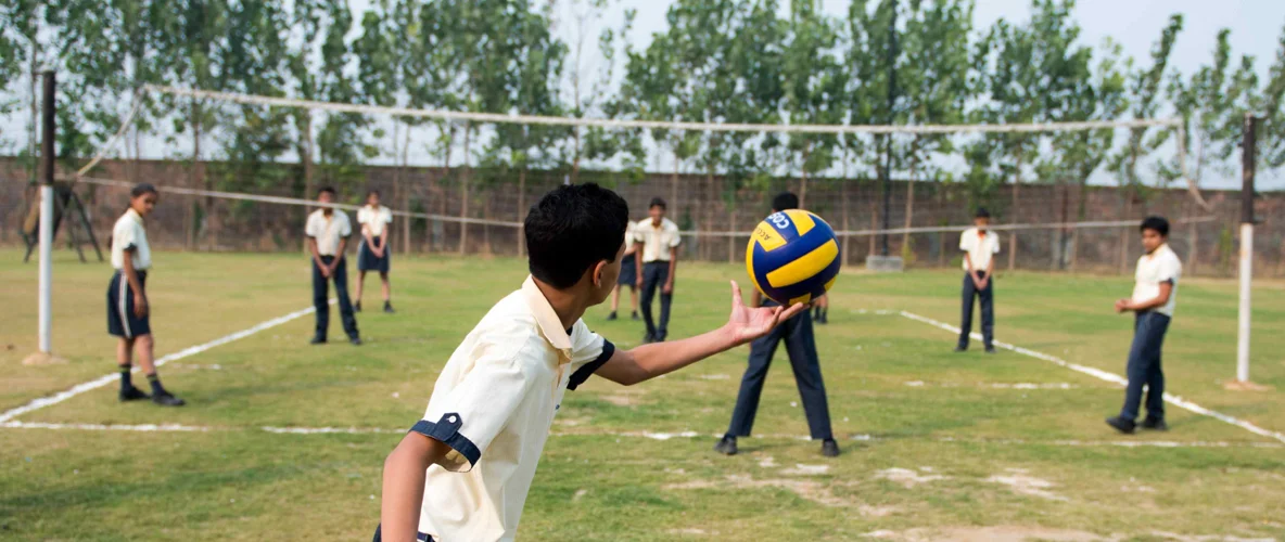 Volleyball — held by Shreejee International School