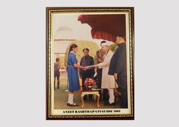 Rashtrapati Scout And Rashtrapati Guide Award — held by Gian Jyoti Global school