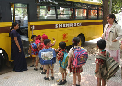 High Security Transport System — held by SHEMROCK School, Mohali