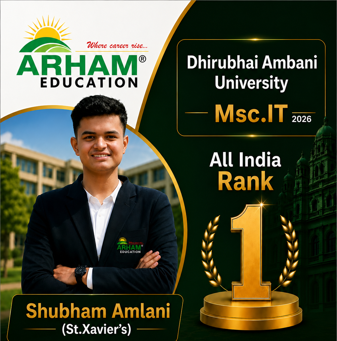 Shubham Amlani air1 (DA) — alumnus of Arham Education, Ahmedabad