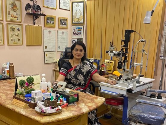 Dr. Nandini Ray, Class of 1979 — alumnus of Modern High School for Girls, Kolkata