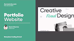 Build a Portfolio Website from Scratch — Sheryians Coding School