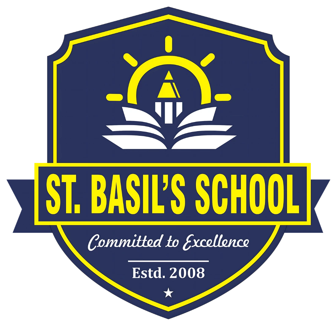 St. Basil's School, Lucknow logo