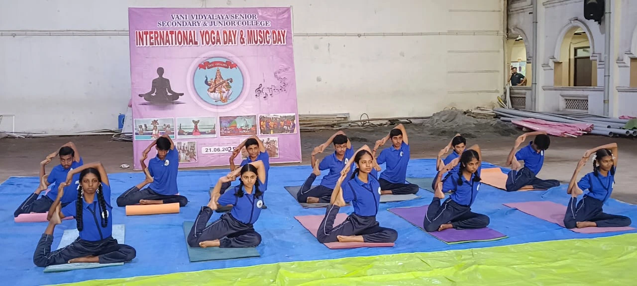 International Yoga Day and Music Day — Vani Vidyalaya Senior Secondary & Junior College