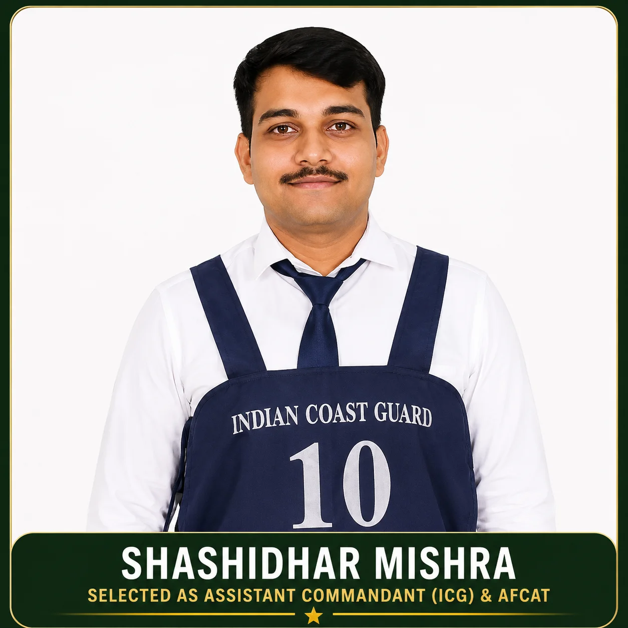 Selected as Assistant Commandant (ICG) & AFCAT — The Kargil Heights
