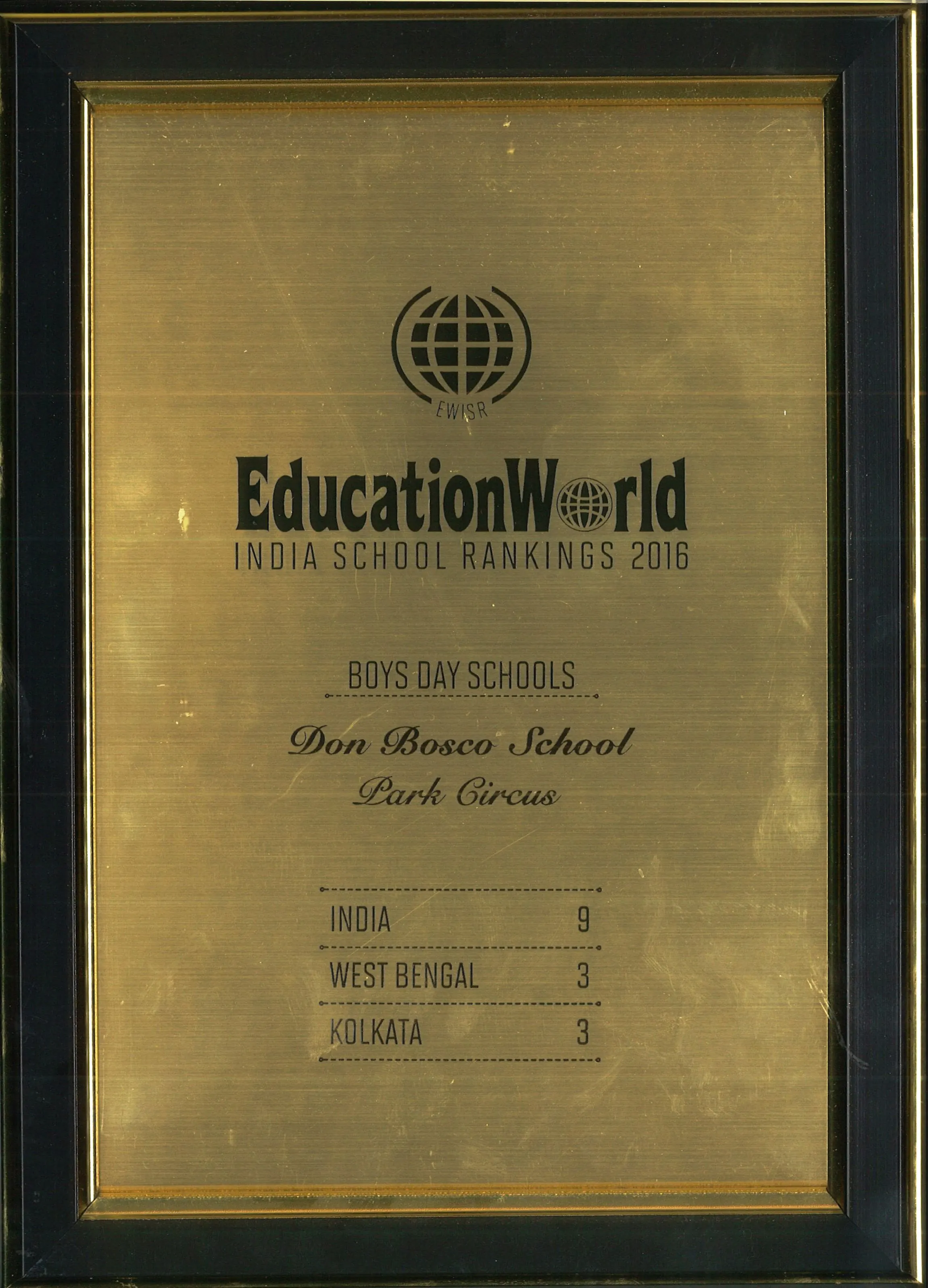 School Certificate 9 — Don Bosco School