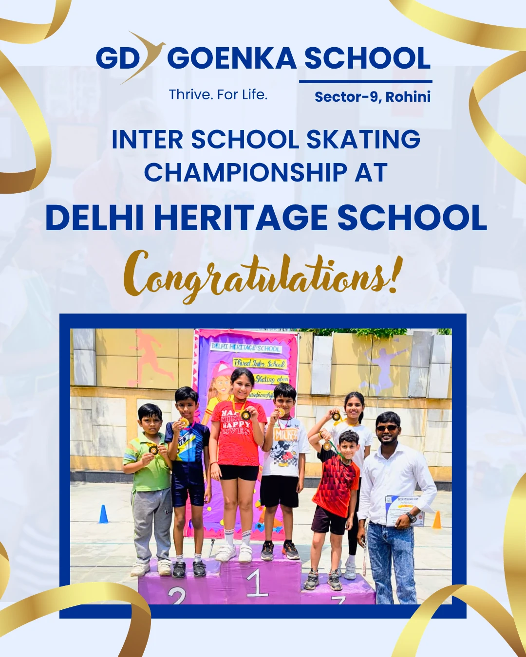 INTER SCHOOL SKATING CHAMPIONSHIP 2026 — GD Goenka Public School, Rohini Sec-9