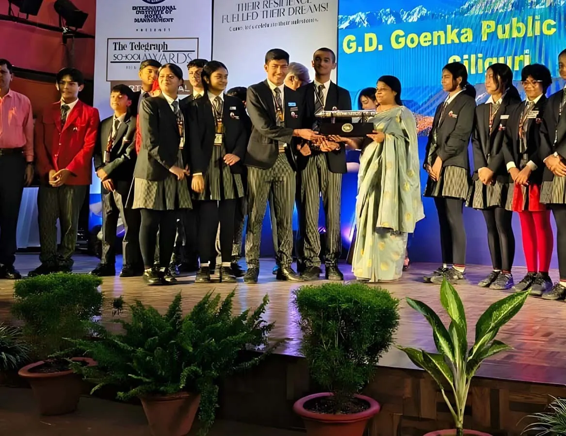 The Telegraph Foundation School Award — held by GD Goenka Public School, Siliguri