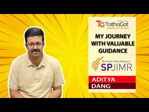 ADITYA DANG — TathaGat - CAT Exam Preparation