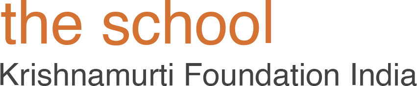 The School Krishnamurti Foundation India, Thazhambur logo