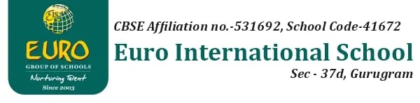 Euro International School, Sec-37d logo