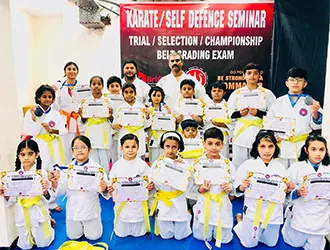 Karate Self Defence Seminar — Aster Public School Greater Noida