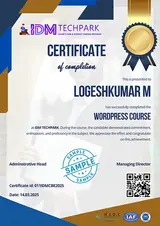 data analytics courses in coimbatore - Idm Techpark Coimbatore — held by Idm Techpark Cbe
