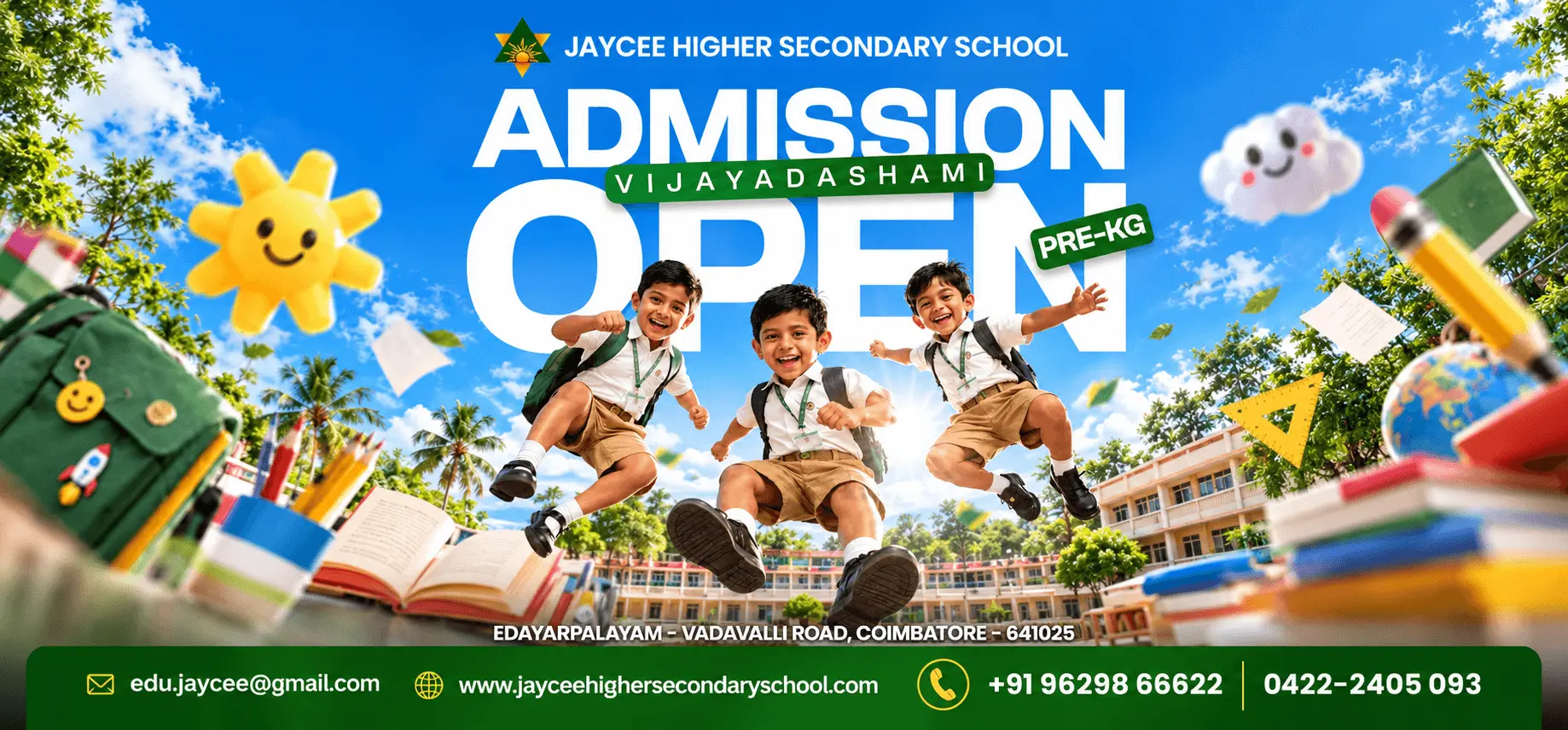 Jaycee Higher Secondary School, Vadavalli