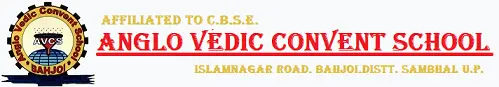 Anglo Vedic Convent School Moradabad logo
