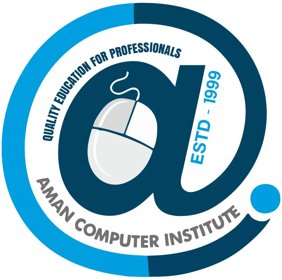 Aman Computer Institute, Jugsalai logo