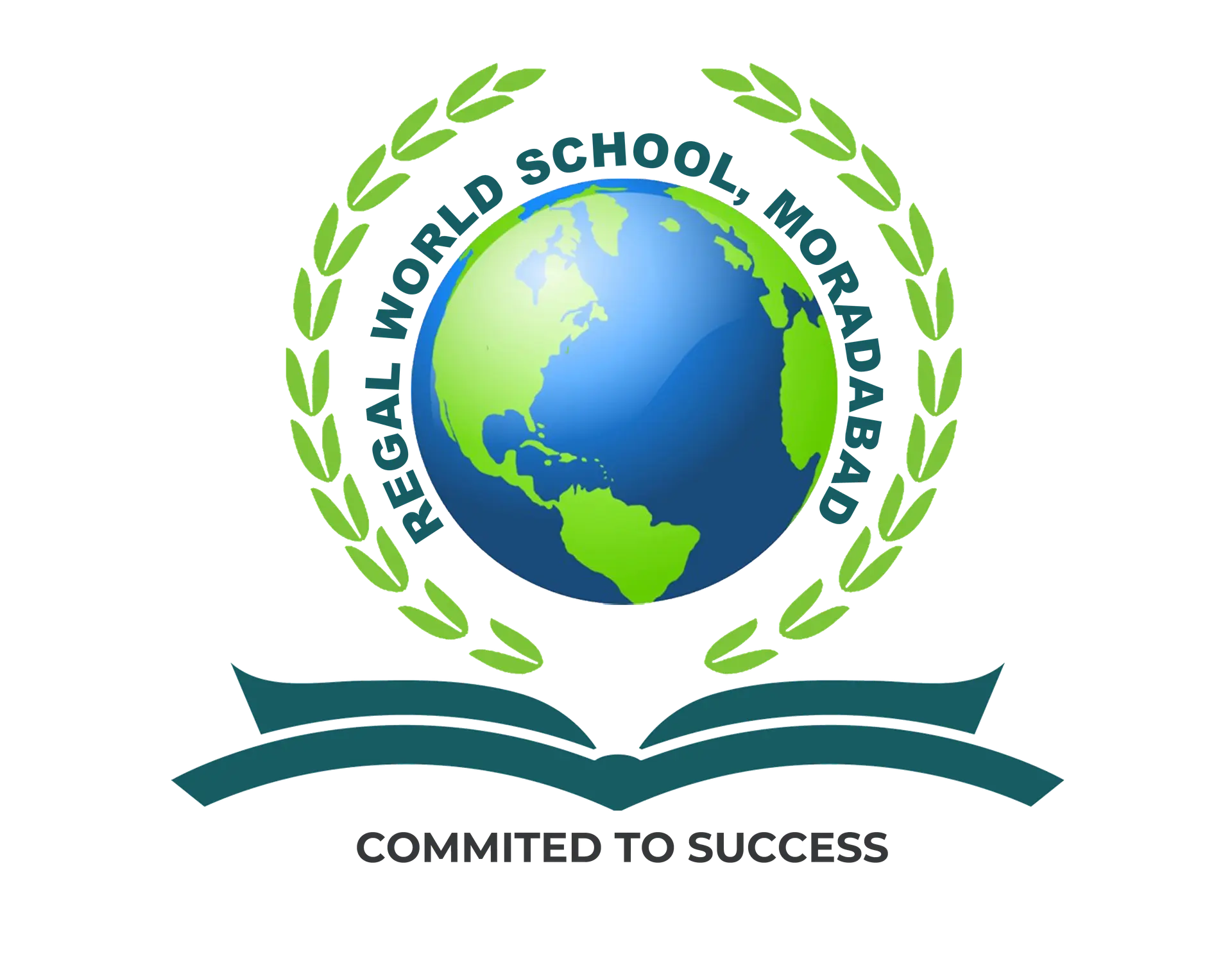 Regal World School Moradabad logo