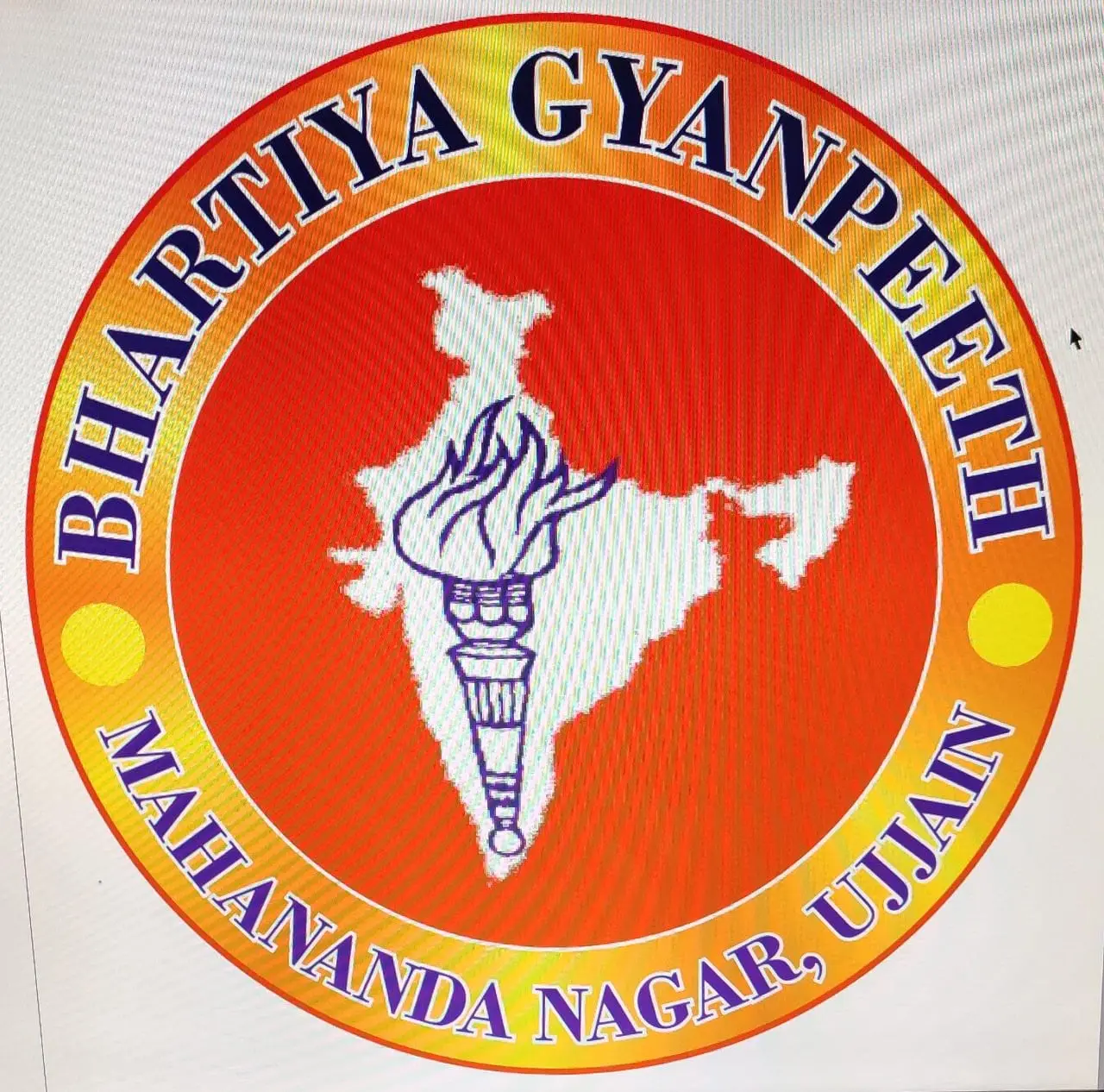 Bhartiya gyanpeeth h s school logo