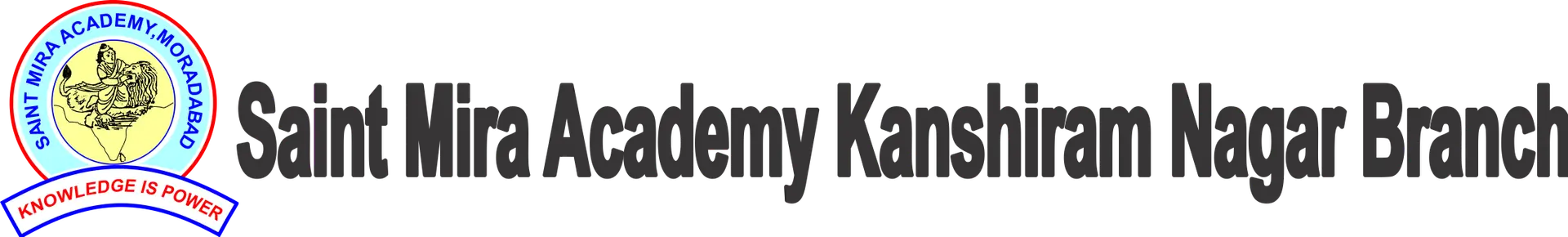 Saint Mira Academy Moradabad logo