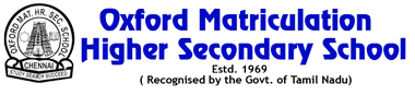 Oxford Matriculation Higher Secondary School logo