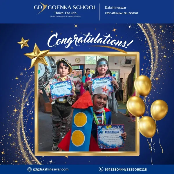 Young Goenkans Shine at Junior School Fest! — GD Goenka Public School, Dakshineswar