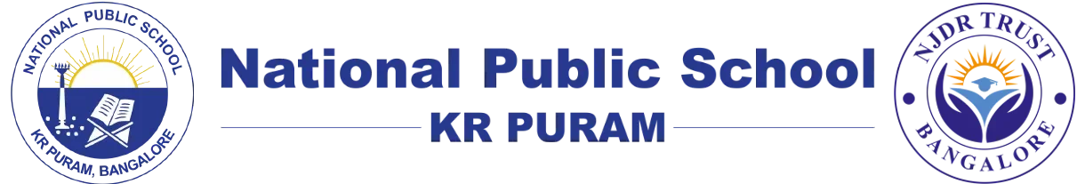 National Public School KR Puram logo