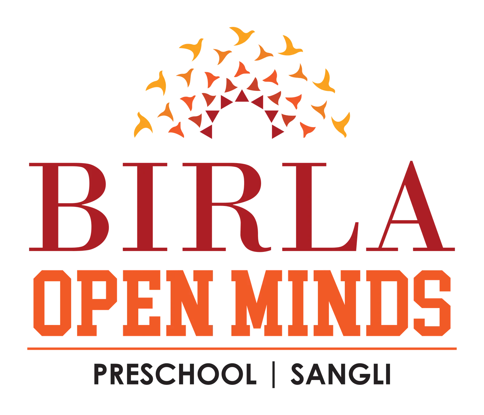 Birla Open Minds Preschool, Khadakpada Mumbai logo