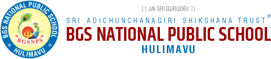 BGS National Public School, Hulimavu logo