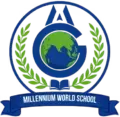 Millennium World School, Naini, Prayagraj logo