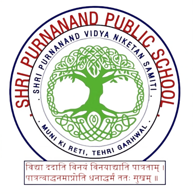 Shri Purnanand Public School logo