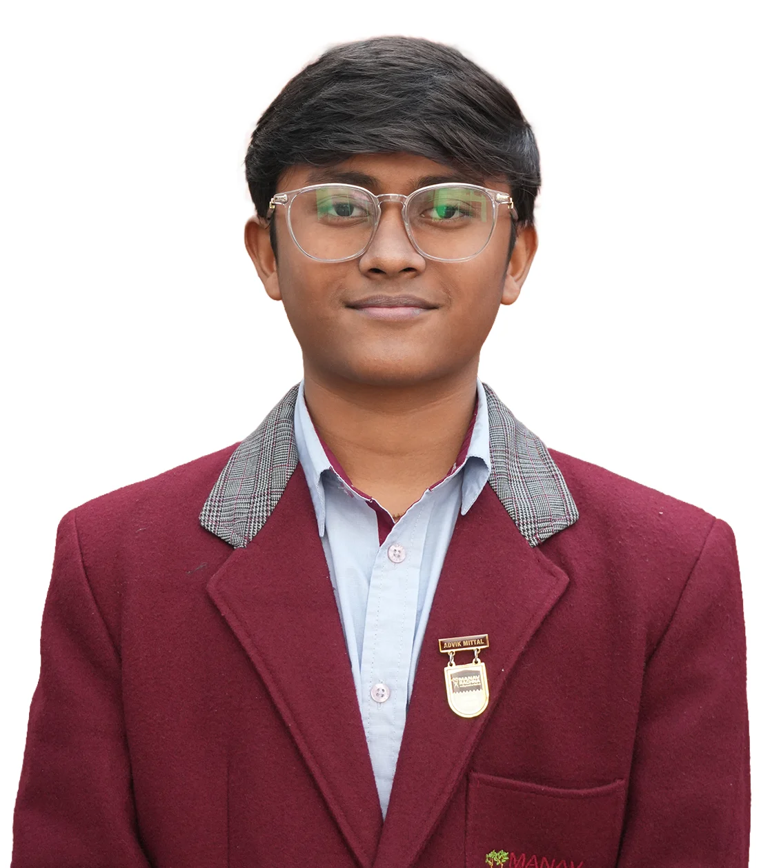 Advik Mittal — alumnus of Manav Rachna International School