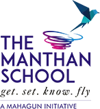 The Manthan School logo
