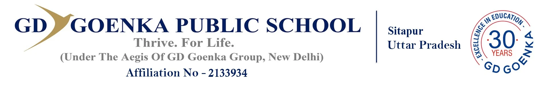 GD Goenka Public School, Sitapur logo