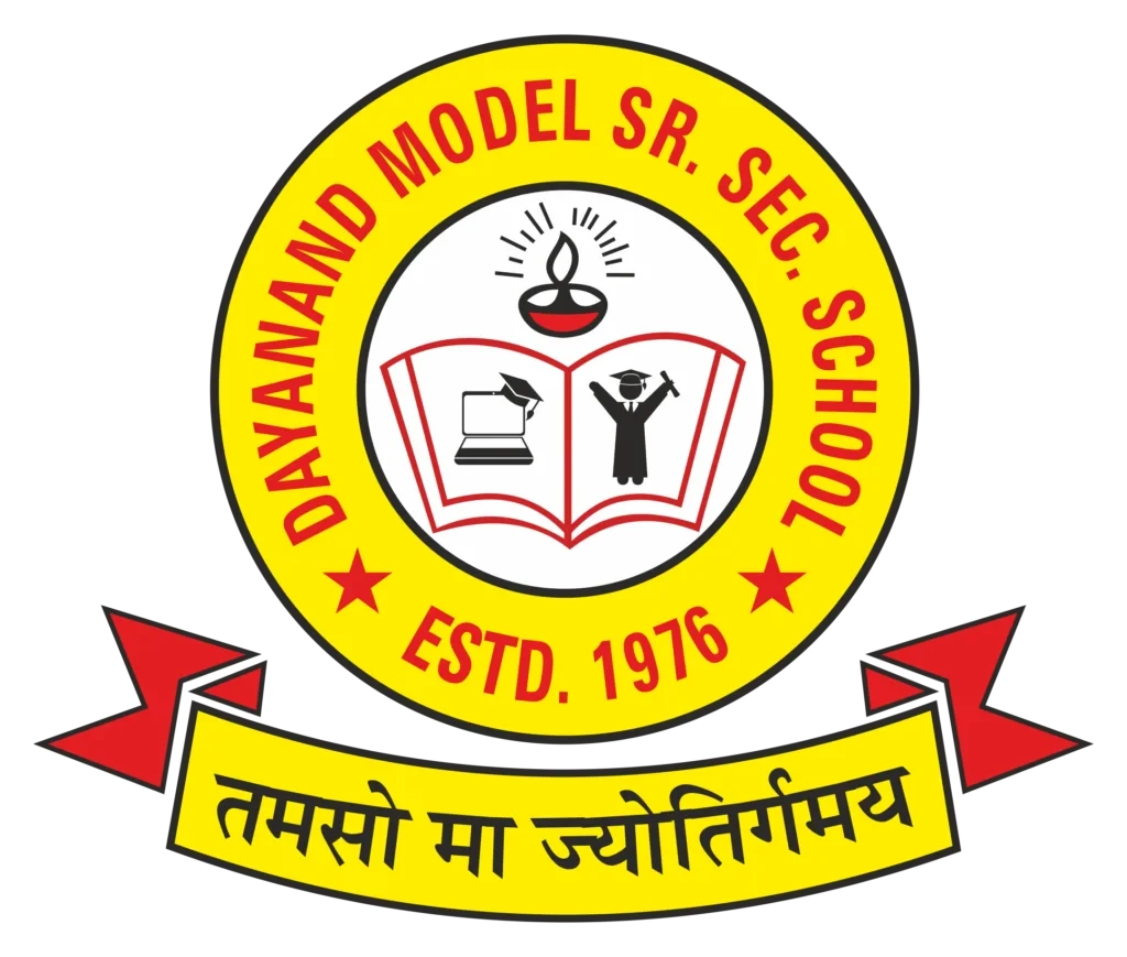 Dayanand Model Senior Secondary School logo
