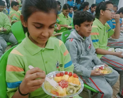 Fruit party 2023 — alumnus of GD Goenka International School, Nainital
