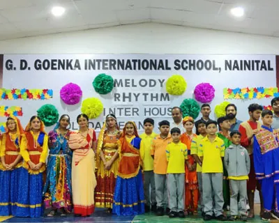 Inter house Folk Dance & Singing competition — alumnus of GD Goenka International School, Nainital